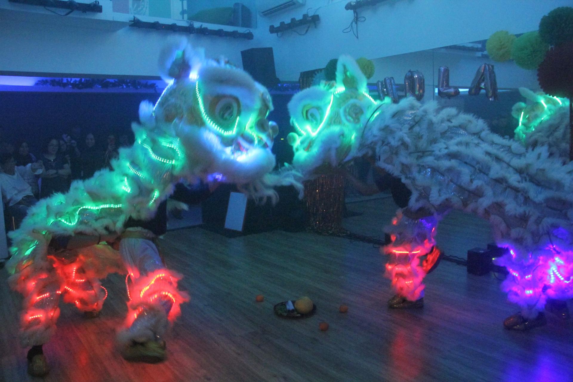 Chinese New Year lion dance service
