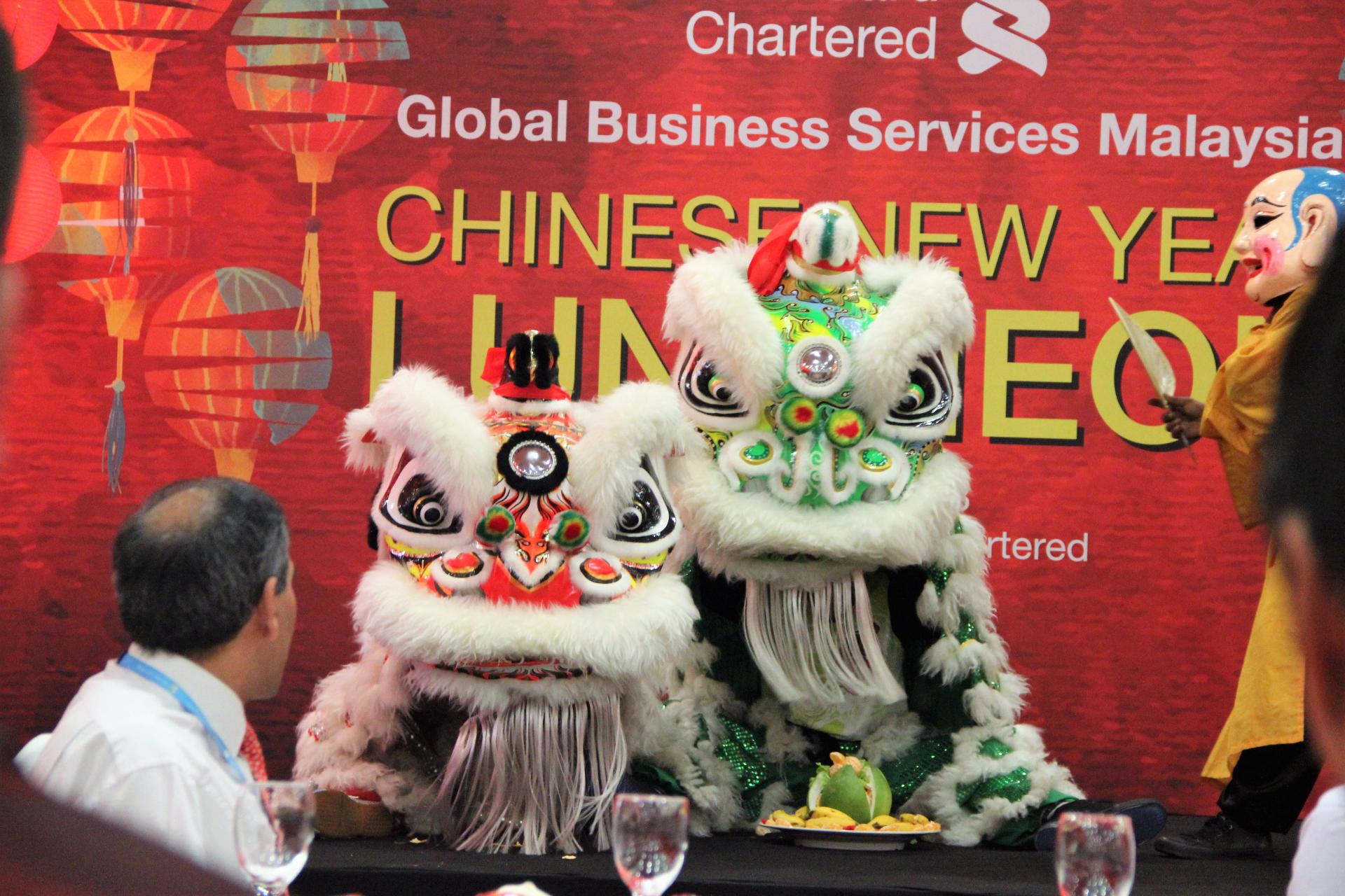 Chinese New Year lion dance service