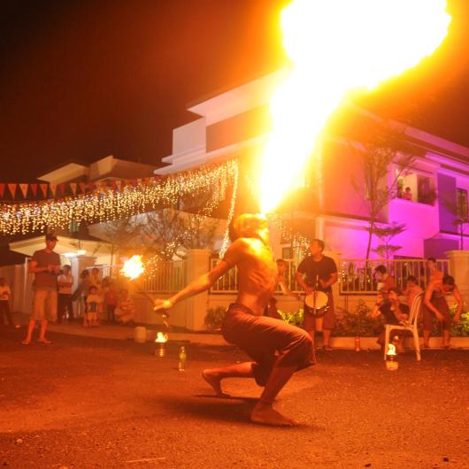 Outdoor event entertainment Malaysia